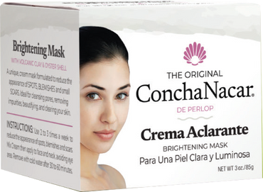 Máscara iluminante de crema conchanacar